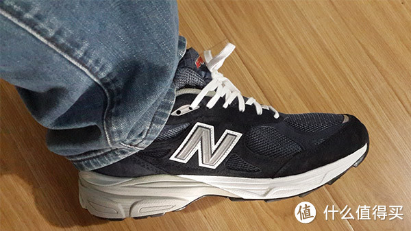 New Balance 新百伦 M990 V3 第三代总统慢跑鞋海军蓝 两周到手