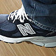 New Balance 新百伦 M990 V3 第三代总统慢跑鞋海军蓝 两周到手