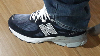 New Balance 新百伦 M990 V3 第三代总统慢跑鞋海军蓝 两周到手