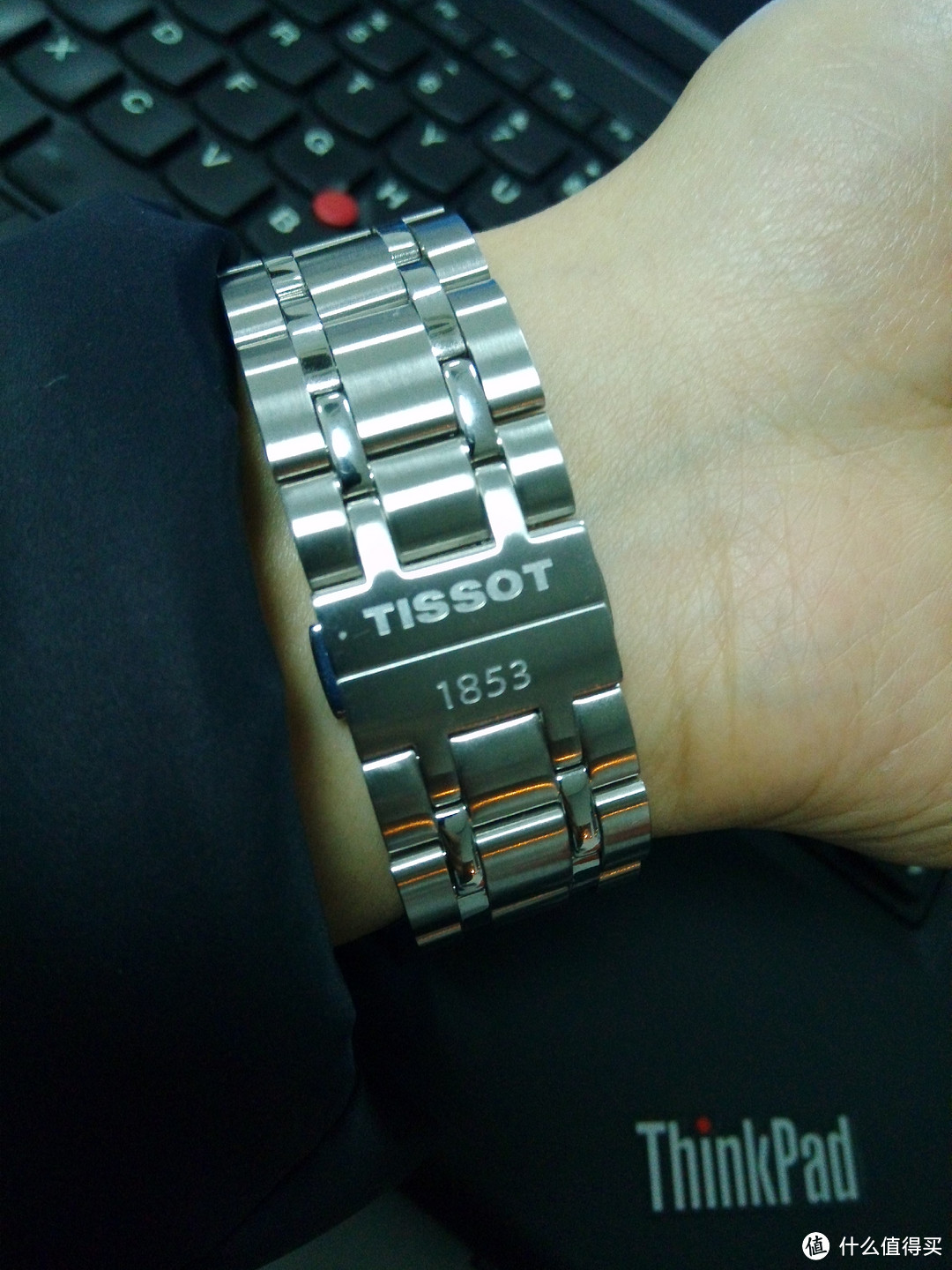 情人节的惊喜：TISSOT 天梭 库图系列 T035.407.11.051.00 男士自动机械表