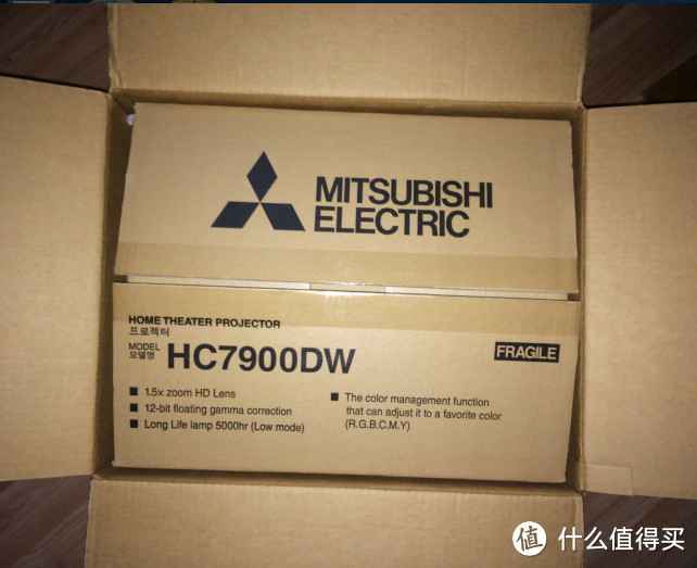 Mitsubishi 三菱 HC7900DW 家用全高清3D投影仪 顺利到手