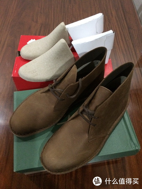 Clarks 其乐 沙漠靴 + PUMA 彪马 Suede 复古休闲鞋