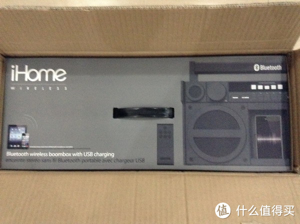 iHome Bluetooth Portable FM Stereo Boombox 便携式 复古蓝牙音箱