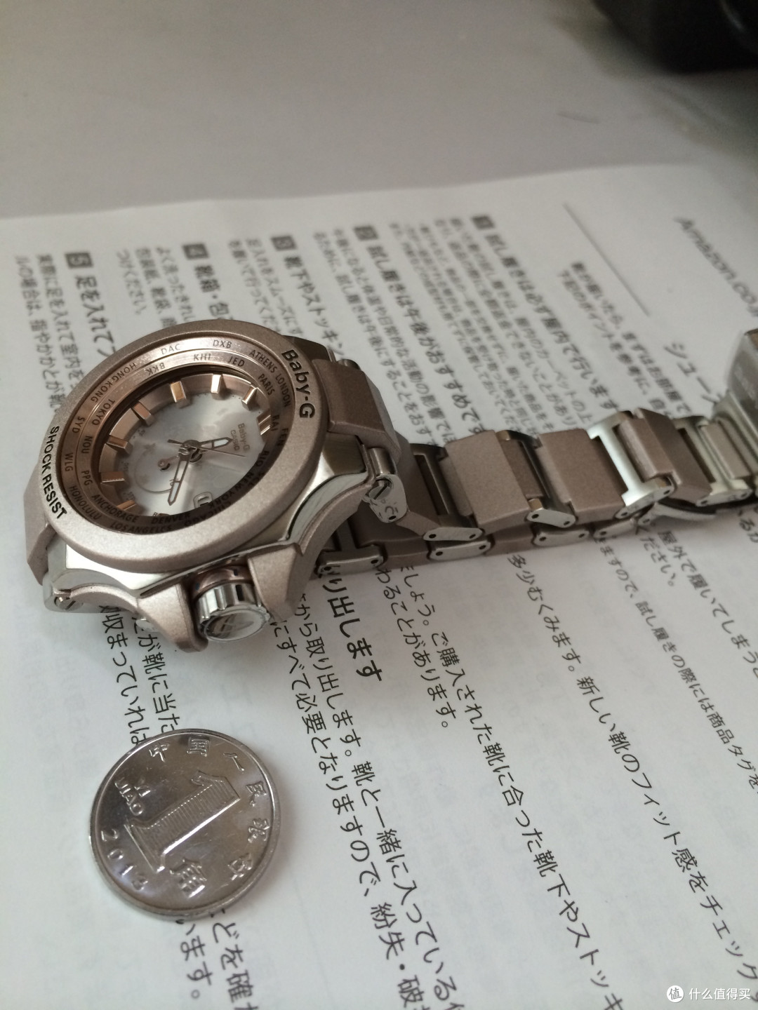 汉子晒 casio 卡西欧 Baby-G BGA-1300-4AJF 女款腕表