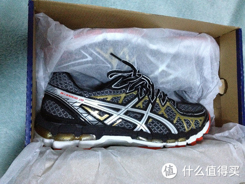 脚踏土豪金：ASICS 亚瑟士 Kayano 20 *级支撑跑鞋