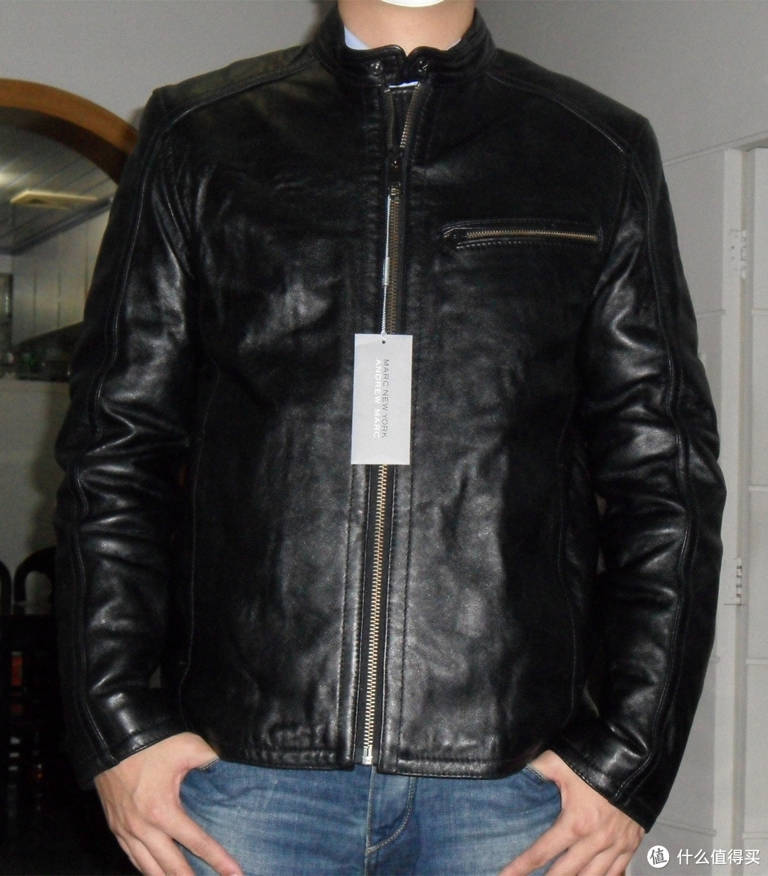 男人总要成熟 人生第一件皮衣：Marc New York 男士真皮夹克