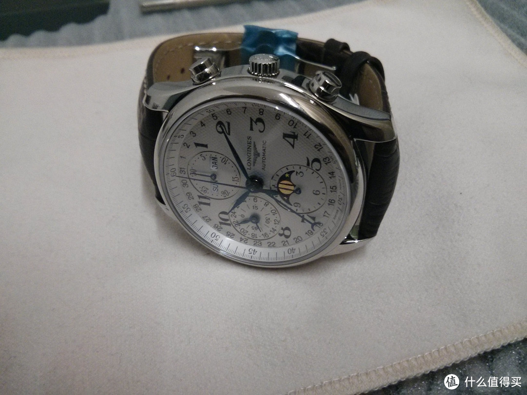 Longines 浪琴 名匠系列 八针月相 男款机械腕表 L2.673.4.78.6