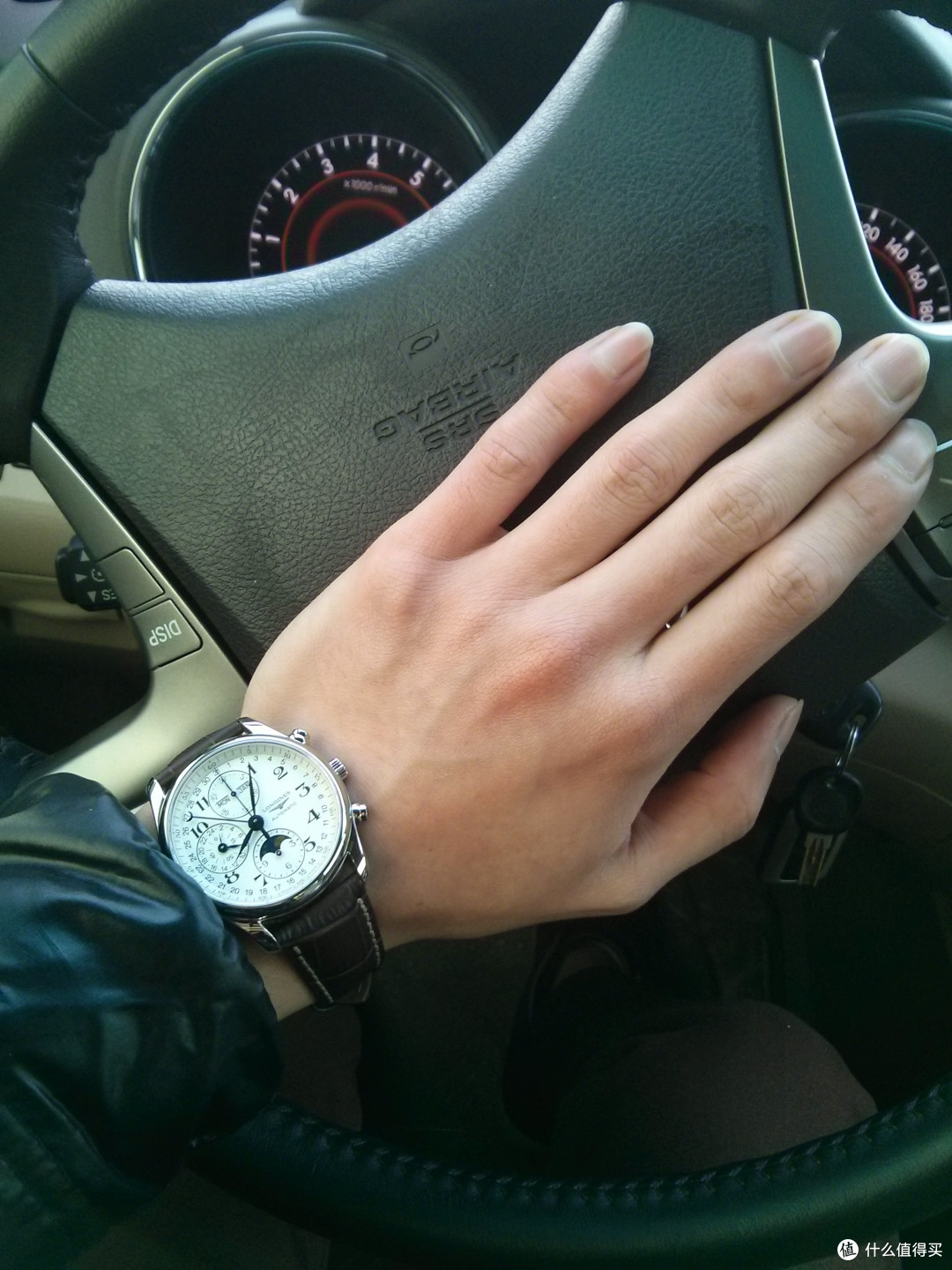 Longines 浪琴 名匠系列 八针月相 男款机械腕表 L2.673.4.78.6