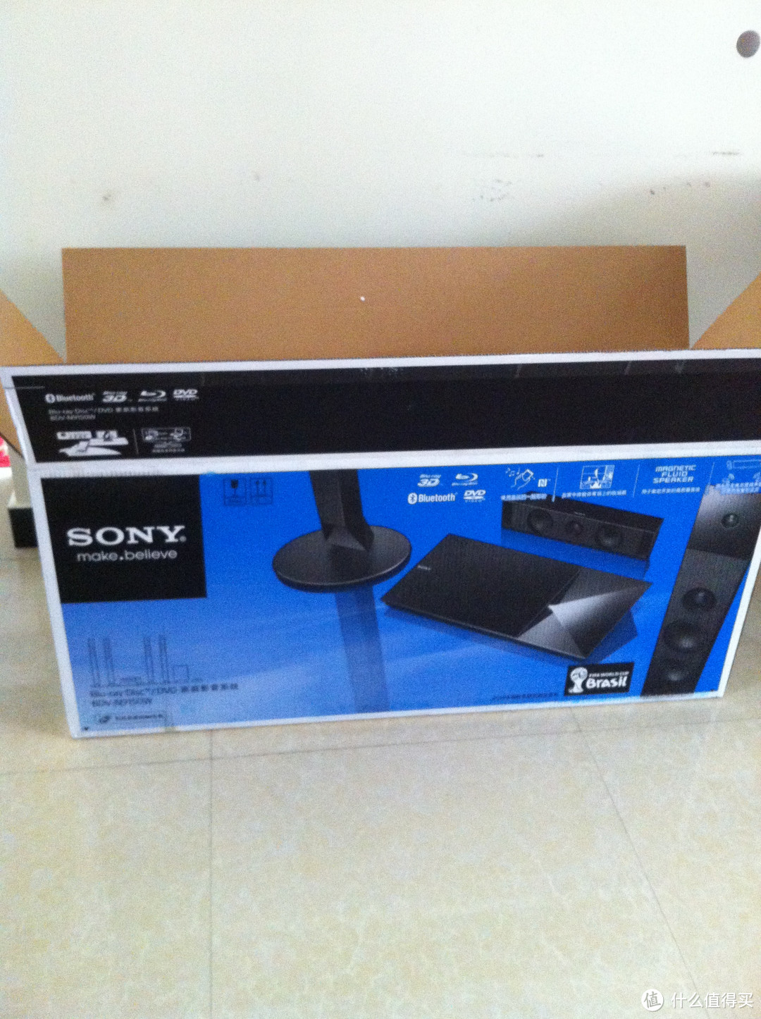 我的家庭影院之SONY 索尼 BDV-N9150W 3D无线环绕家庭影院