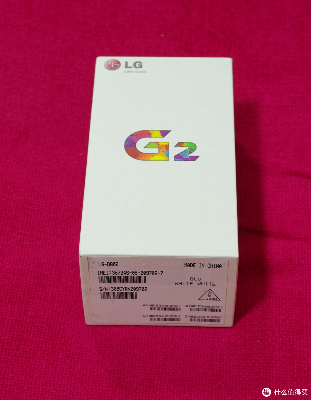 激凸（G2）现形记：LG G2 D802 WCDMA/GSM 智能手机