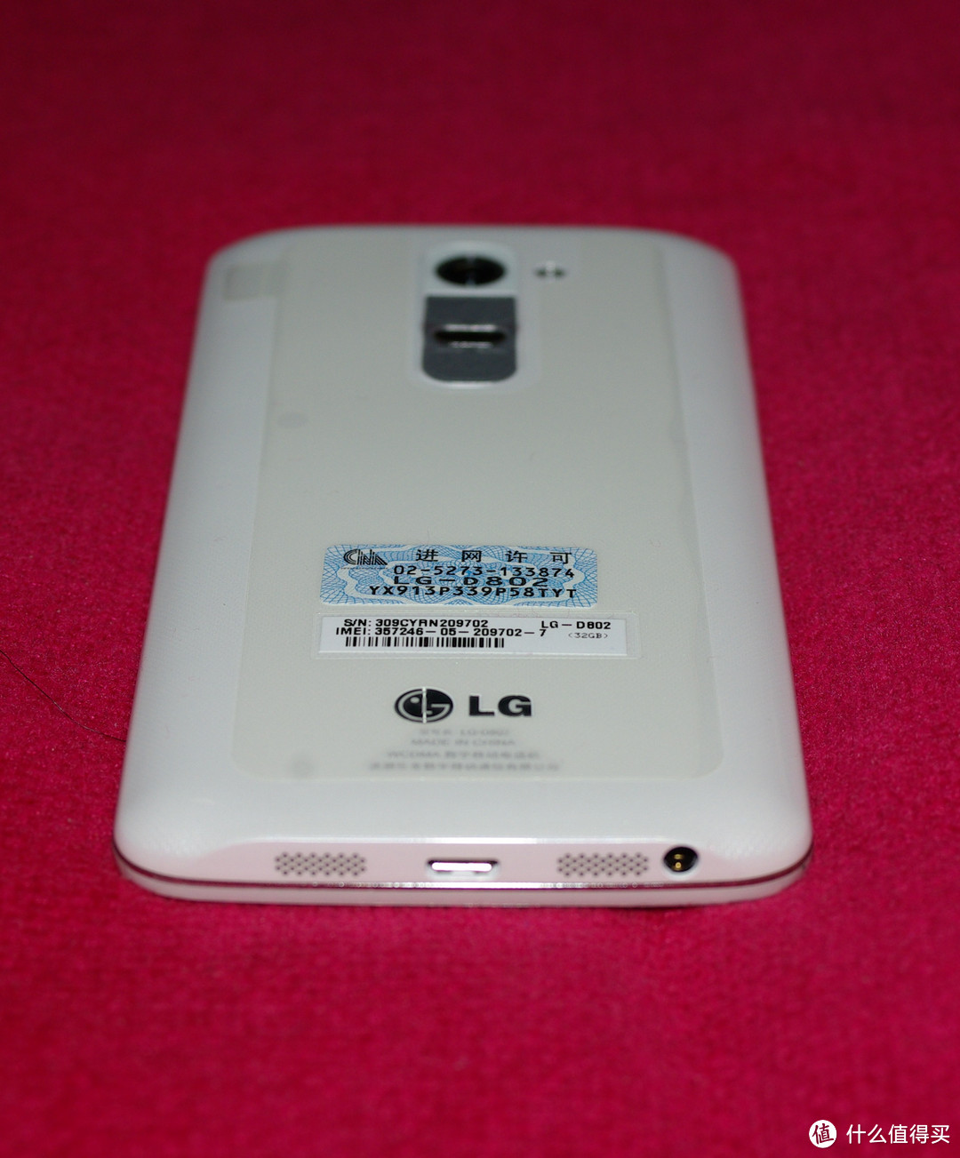 激凸（G2）现形记：LG G2 D802 WCDMA/GSM 智能手机