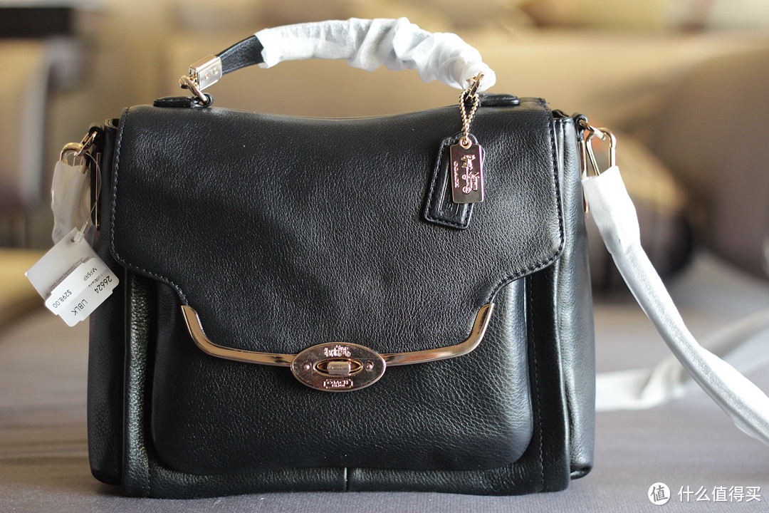 Coach 蔻驰 Madison 麦迪逊系列 Small Sadie Flap Satchel 手提单肩包 26624