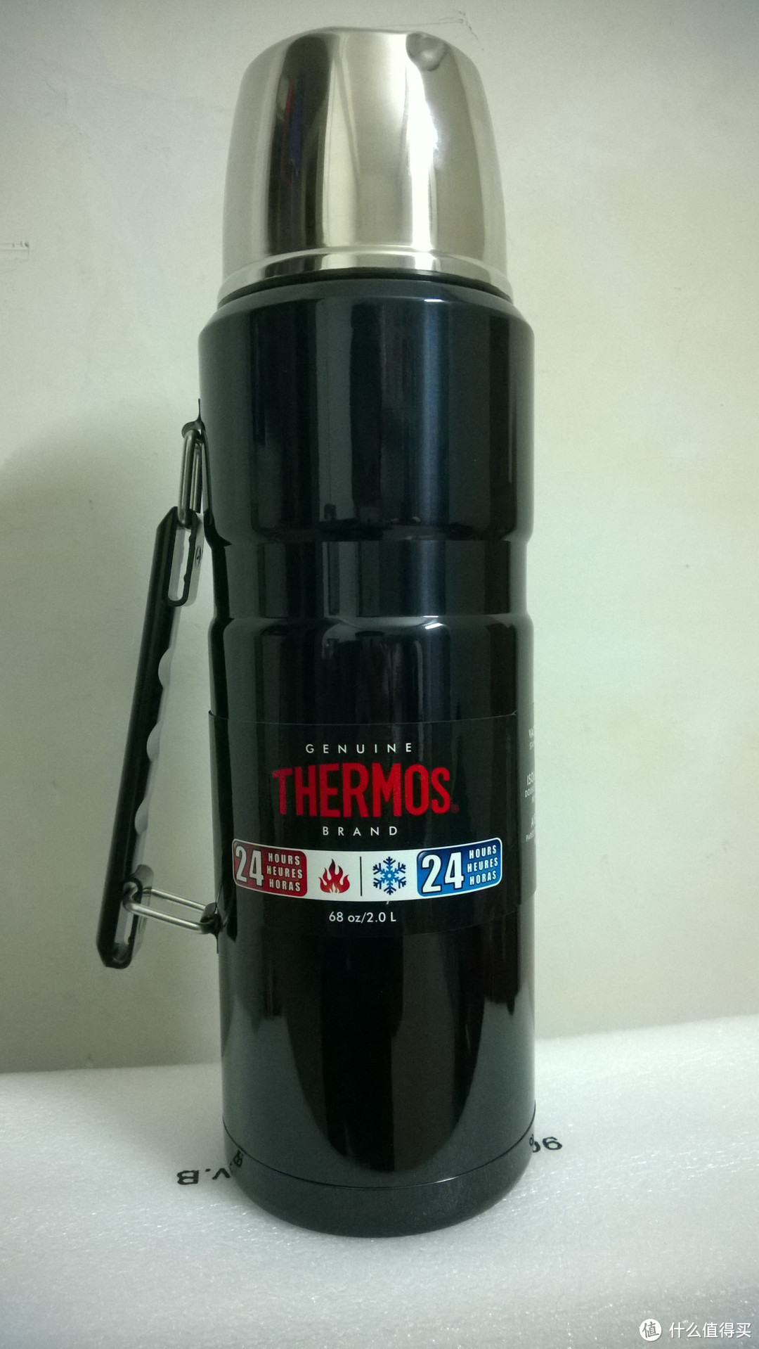 我就是土肥圆：Thermos 膳魔师 Stainless King系列 不锈钢保温壶（2L大容量）