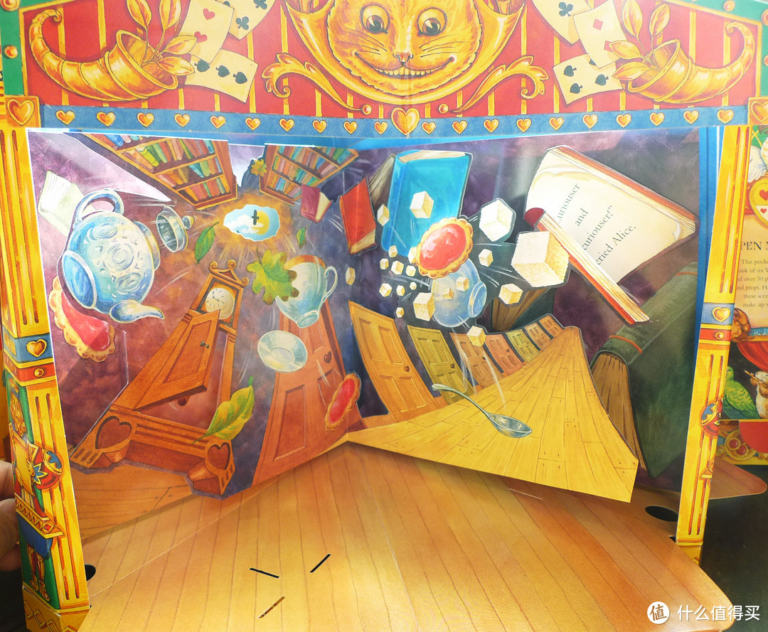 带你梦游仙境：《Alice's Pop-up Theatre Book》爱丽丝立体剧场玩具书