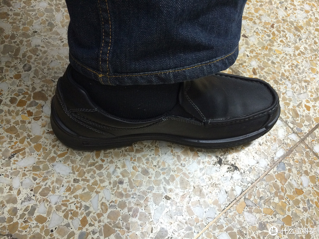 ecco 爱步 Iron Slip On 男士真皮乐福鞋