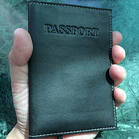 要好好保管我的证件：晒你们买不到的Perry Ellis Passport Cover 真皮护照夹