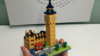 女汉子の河田积木 Nanoblock 之 大本钟 Big Ben 拼装报告