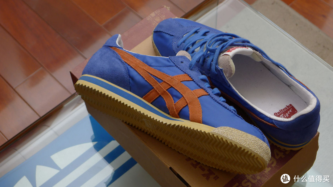 入手人生第一双 Onitsuka Tiger 鬼塚虎 TH321N 复古休闲鞋 骚包蓝