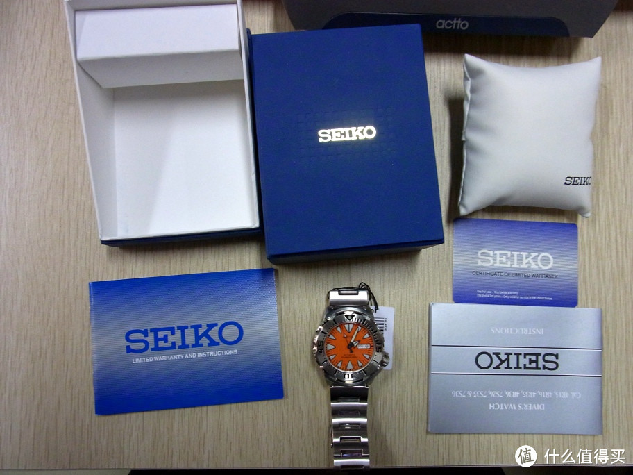 春天来了，发骚要趁早：SEIKO 精工 SRP309 新橙鬼 Classic Automatic Divers Watch 男款潜水手表