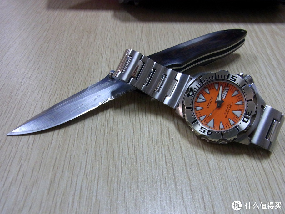 春天来了，发骚要趁早：SEIKO 精工 SRP309 新橙鬼 Classic Automatic Divers Watch 男款潜水手表