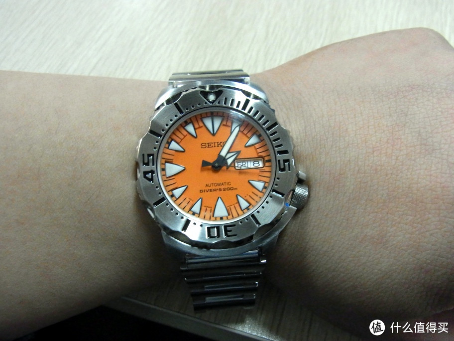 春天来了，发骚要趁早：SEIKO 精工 SRP309 新橙鬼 Classic Automatic Divers Watch 男款潜水手表