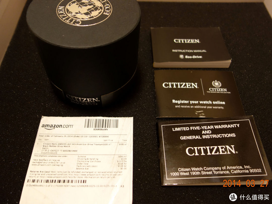冲上云霄:Citizen 西铁城 Promaster系列 ALTICHRON 男款光动能腕表(钛合金表壳)