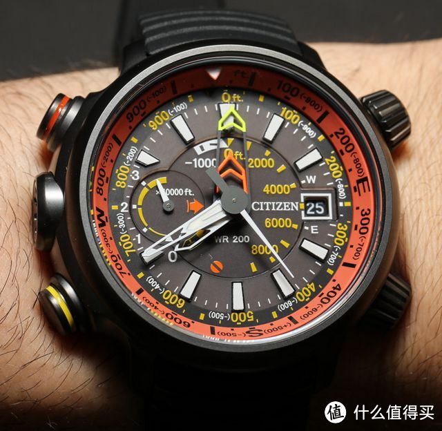冲上云霄:Citizen 西铁城 Promaster系列 ALTICHRON 男款光动能腕表(钛合金表壳)