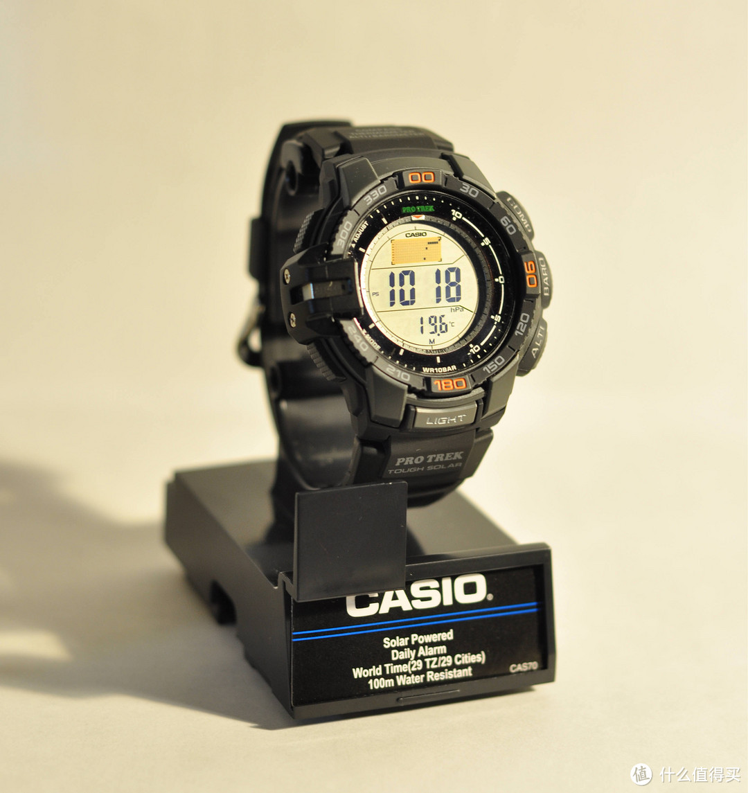 手不够剁：CASIO 卡西欧 Edifice系列 EQS500DB-1A1 男士腕表 + Casio 卡西欧 Protrek PRG-270-1 男款登山表