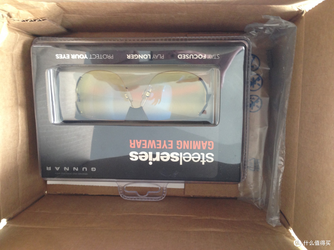 Gunnar Optiks SteelSeries Desmo (Onyx )游戏专用防疲劳眼镜