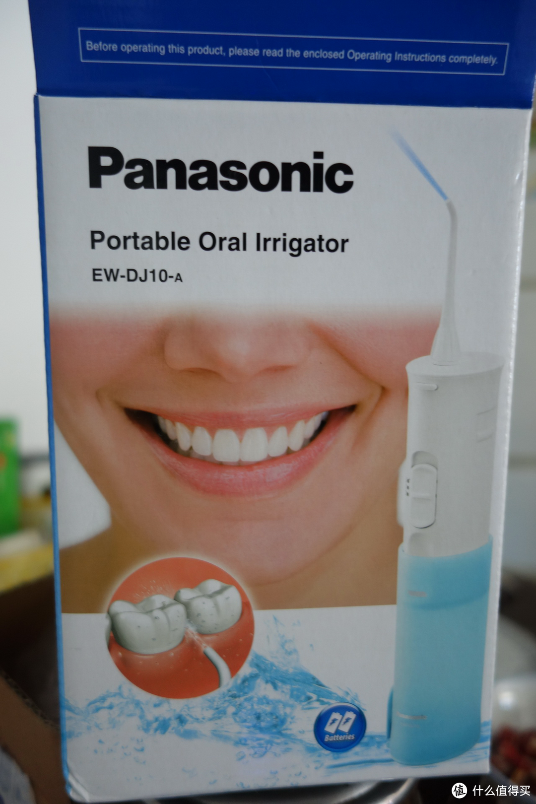 打水仗神器：Panasonic 松下 Oral Irrigator EW-DJ10-A 便携式冲牙器