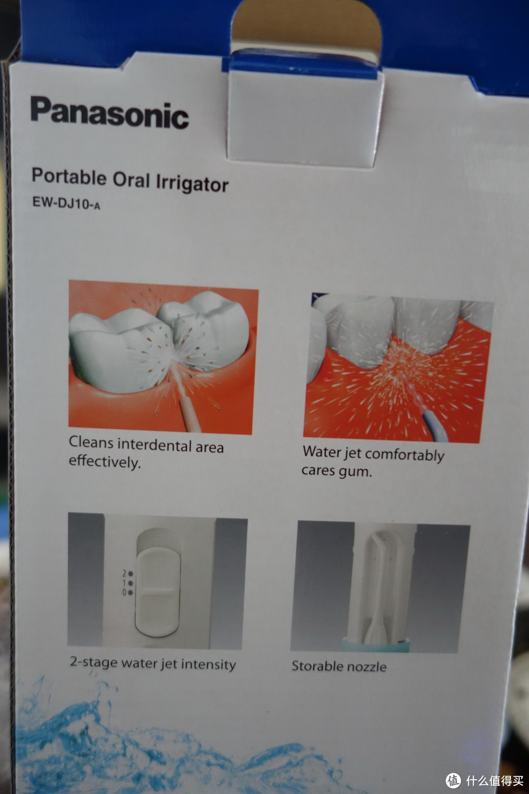 打水仗神器：Panasonic 松下 Oral Irrigator EW-DJ10-A 便携式冲牙器