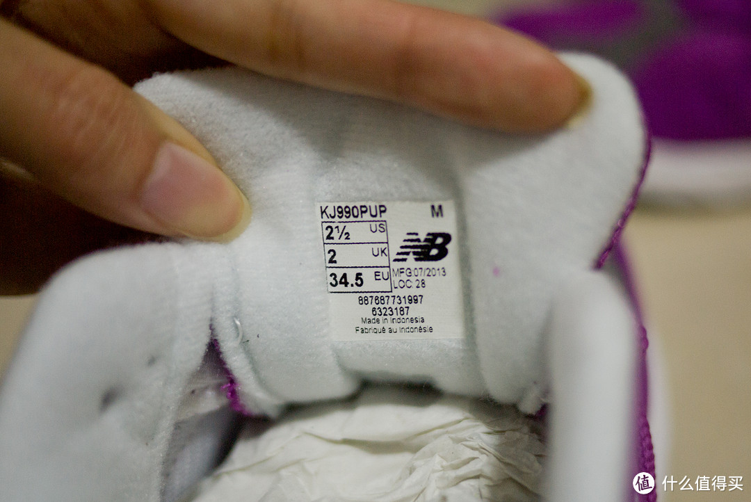 人生第一双合脚跑鞋！New Balance 新百伦 KJ990 青少年款复古慢跑鞋