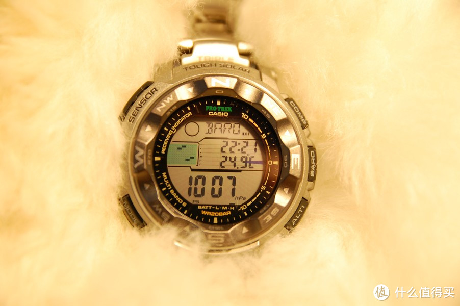 只是因为多看了你一眼：Casio 卡西欧 PRW2500T-7CR 登山系列 男款太阳能电波表