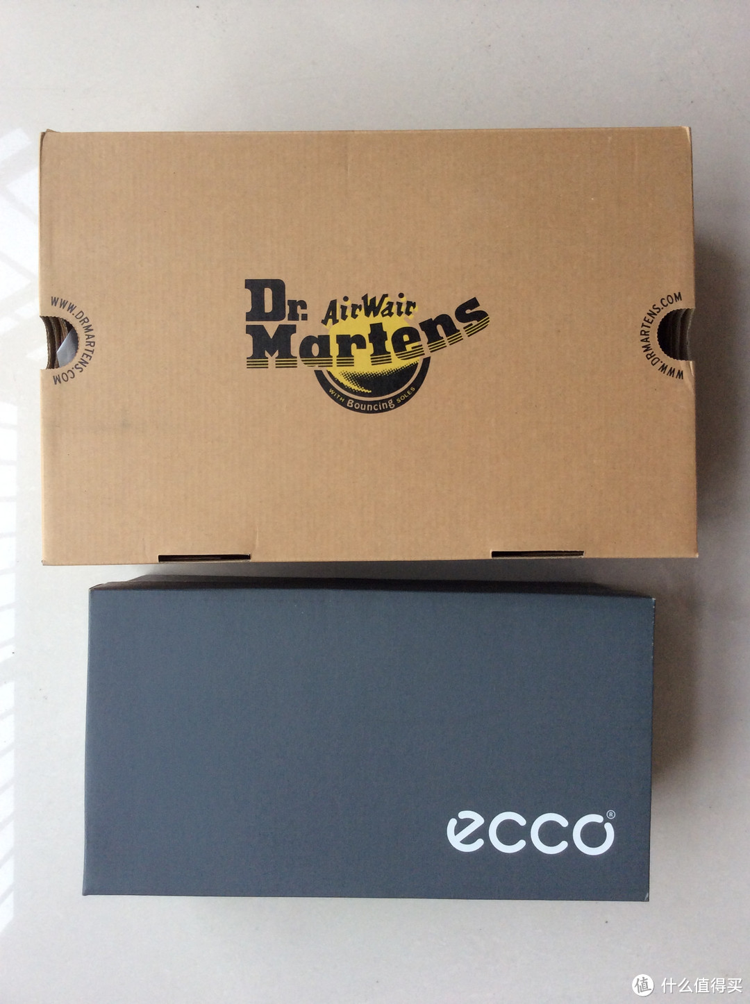 大脚妹子海淘Dr. Martens 1460 经典款马丁靴+ECCO 爱步Pakse Pump 女款平底鞋