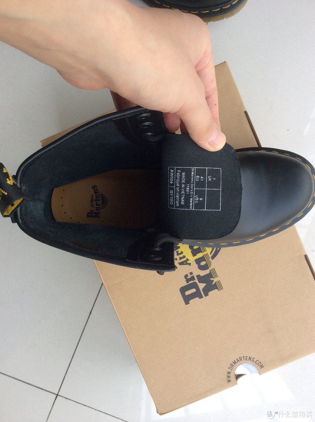 大脚妹子海淘Dr. Martens 1460 经典款马丁靴+ECCO 爱步Pakse Pump 女款平底鞋