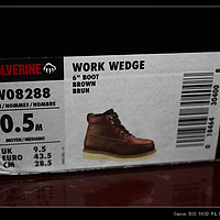 Wolverine 渥弗林 W08288 男款工装靴开箱晒物(鞋跟|鞋垫|做工)