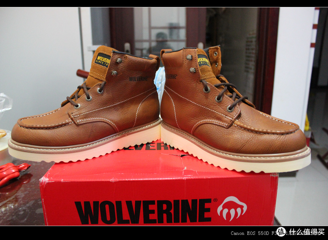 稀里糊涂的 Wolverine 渥弗林 W08288 男款工装靴