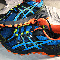 跑向春天——暗蓝橙 ASICS 亚瑟士 GEL-Scout 越野跑鞋