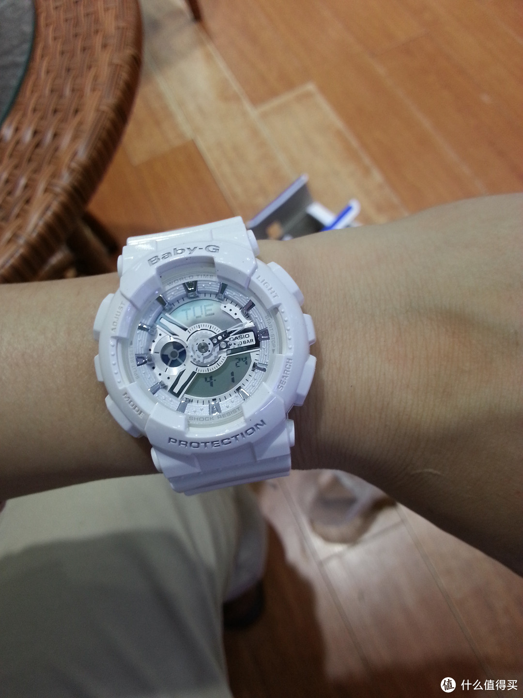 海淘历险记：Casio 卡西欧 Edifice系列 EQS-500DB-1A1 男士腕表、Baby-G BA-110-7A3CR 女款腕表