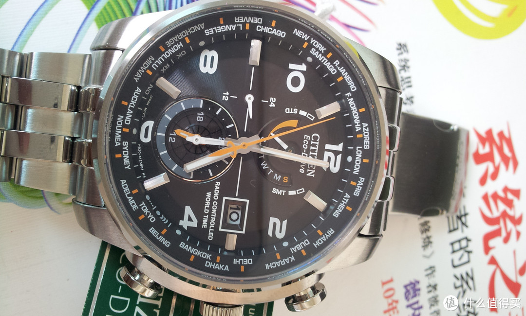 活泼、沉稳、大气：Citizen 西铁城 Eco Drive AT9010-52E 男款光动能腕表