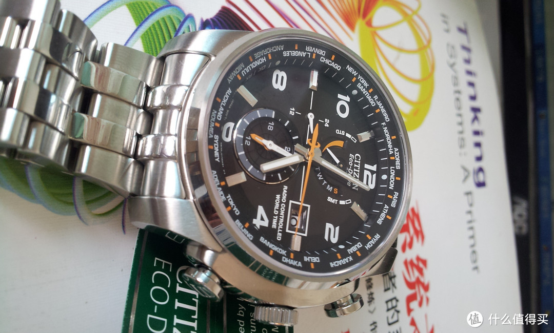 活泼、沉稳、大气：Citizen 西铁城 Eco Drive AT9010-52E 男款光动能腕表