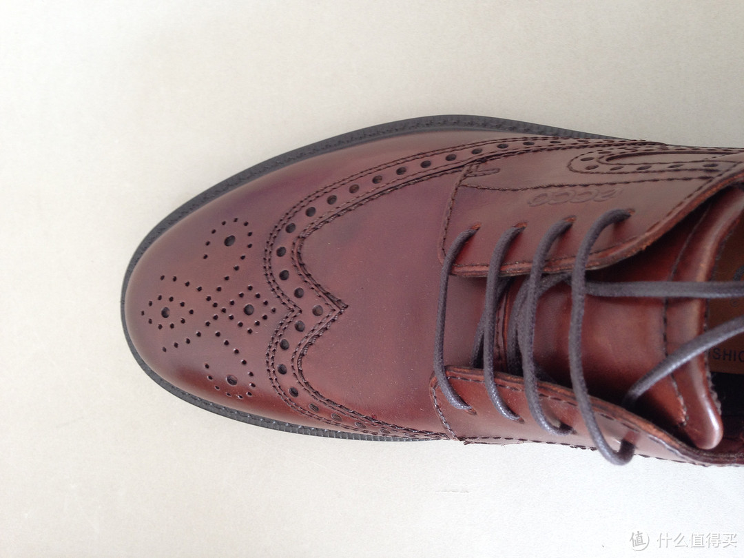 ecco 爱步 Atlanta Wing Tip Oxford 男款正