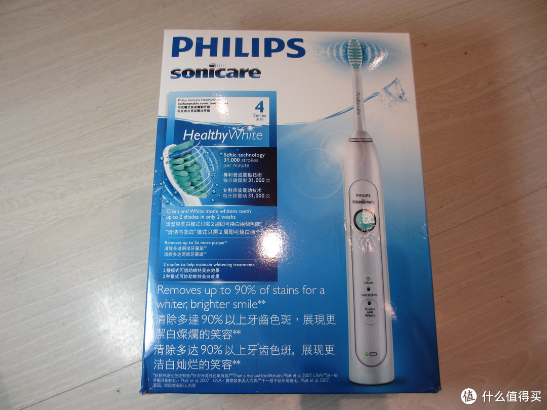 爱护你的牙齿:：PHILIPS 飞利浦 Sonicare HX6730 声波电动牙刷