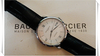 低调、大气、有内涵：Baume and Mercier 名士 Classima 克莱斯麦 男款自动机械腕表 MOA08868