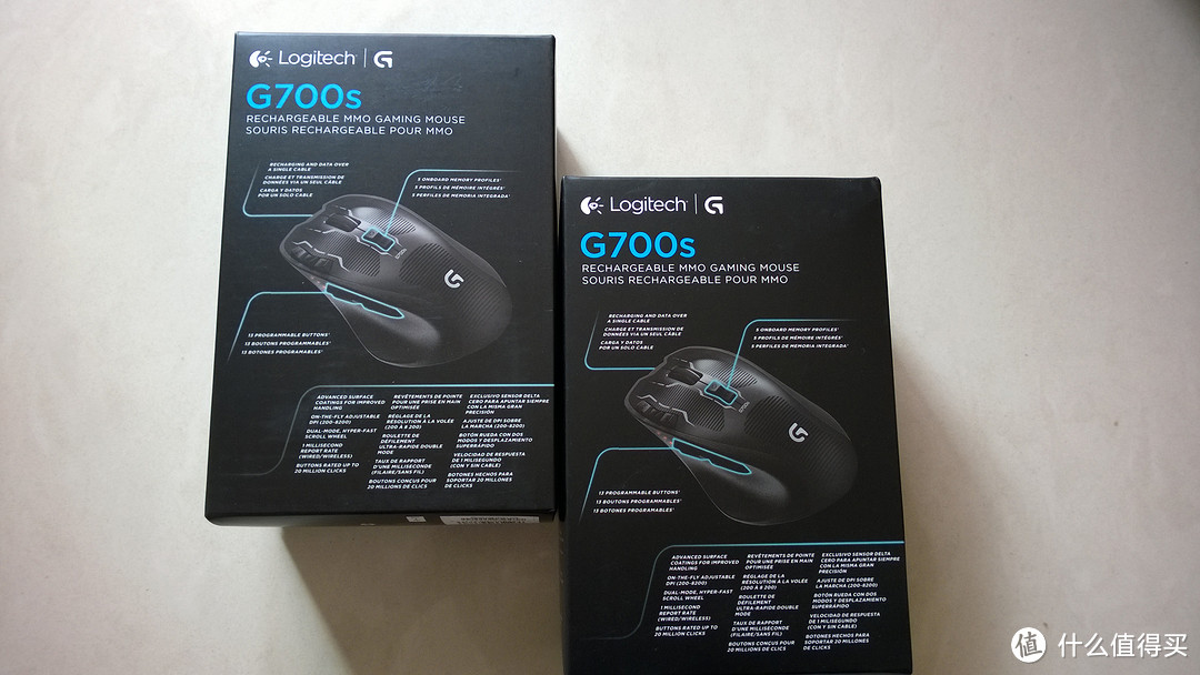 Logitech 罗技 G700s Rechargeable 可充电 无线游戏鼠标