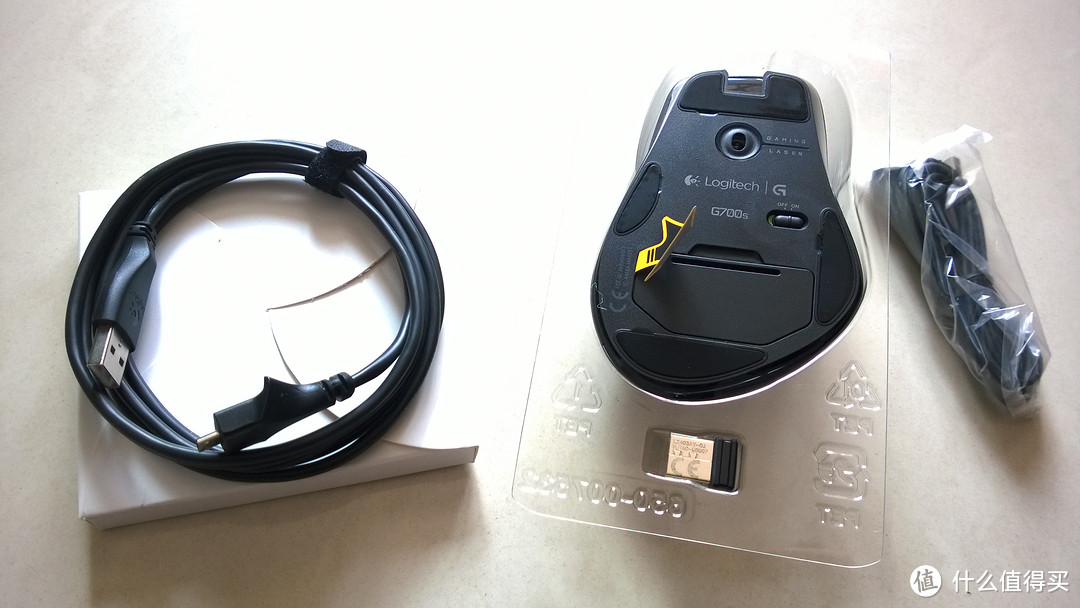 Logitech 罗技 G700s Rechargeable 可充电 无线游戏鼠标