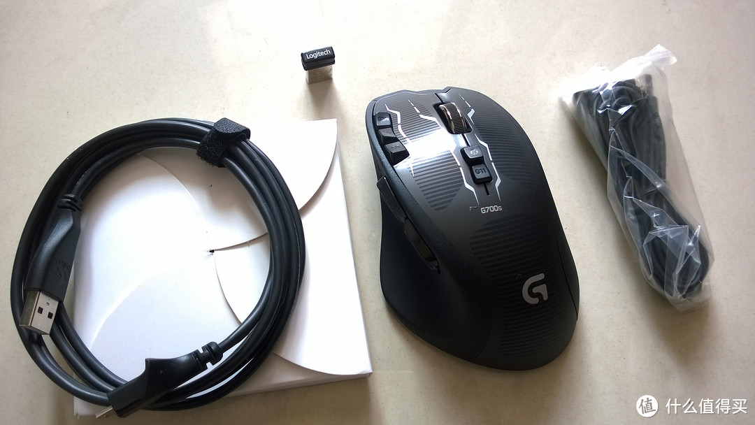 Logitech 罗技 G700s Rechargeable 可充电 无线游戏鼠标