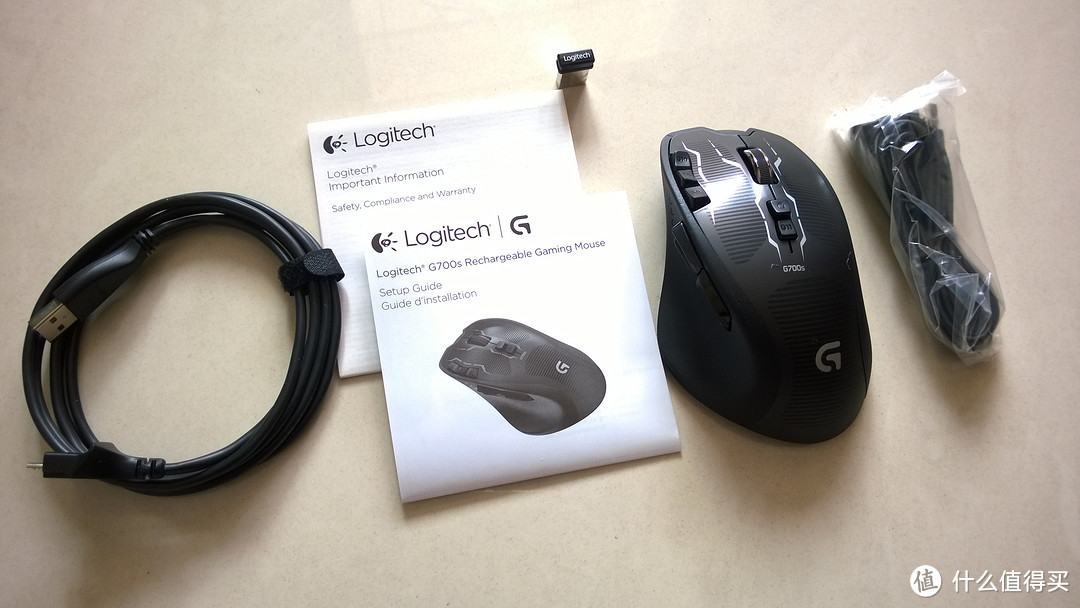 Logitech 罗技 G700s Rechargeable 可充电 无线游戏鼠标