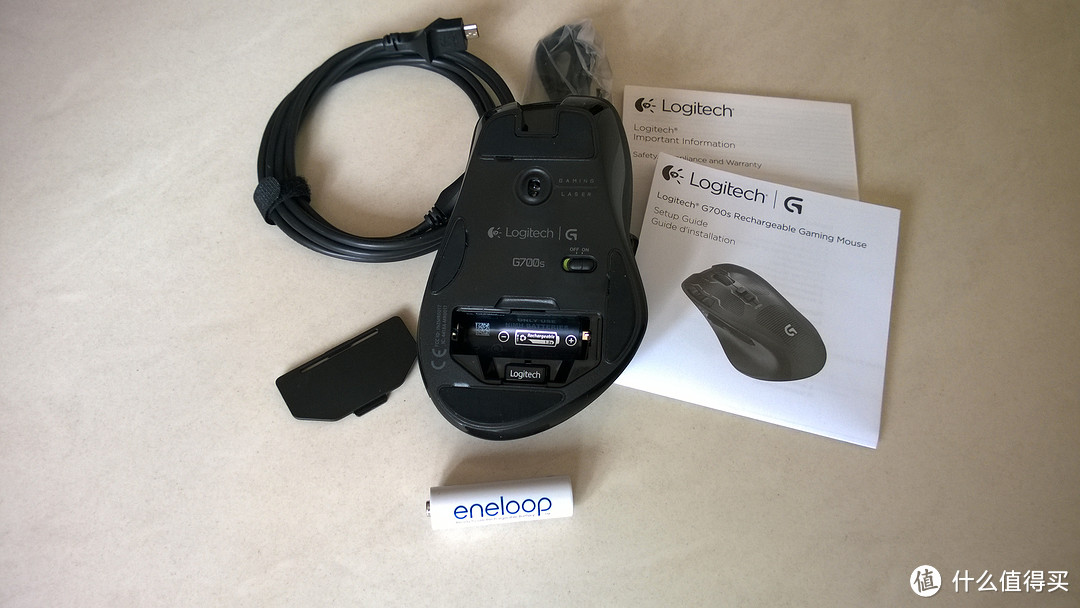 Logitech 罗技 G700s Rechargeable 可充电 无线游戏鼠标