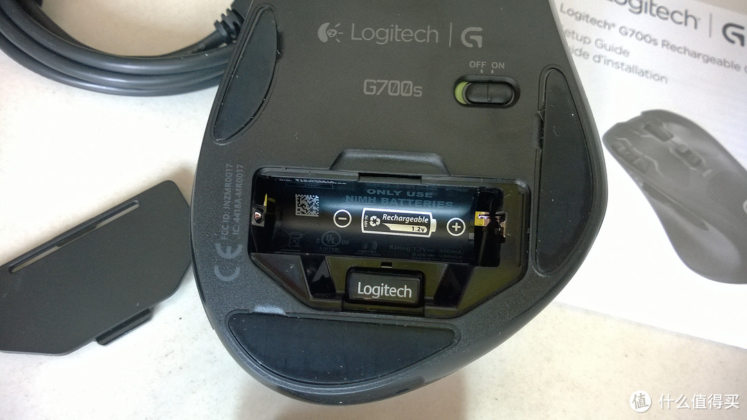 Logitech 罗技 G700s Rechargeable 可充电 无线游戏鼠标